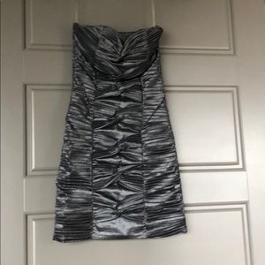 Gray mini dress - only worn once!